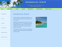 Tablet Screenshot of malapascua.com.ph
